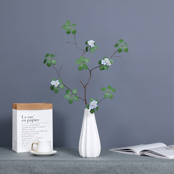Kunstige Blomsterstængler Falsk Blomstergren til Bryllup Værelsesdekoration DIY