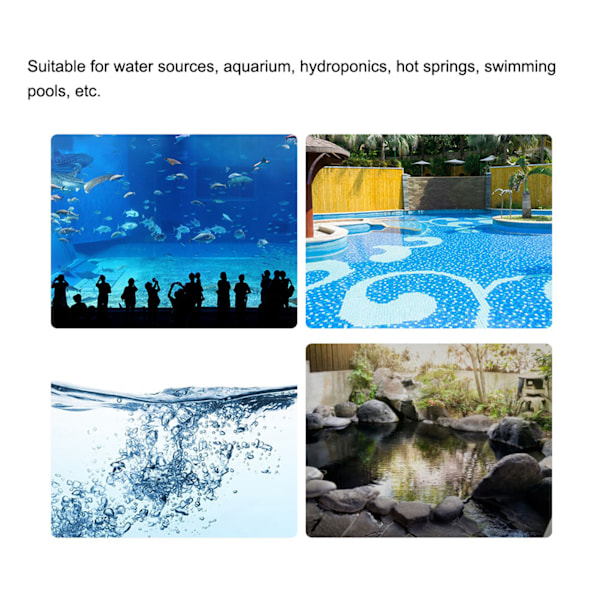 PH EC Tester Meter Online Vandkvalitetsmonitor Analyse til Akvarium Swimmingpool EU 230240V