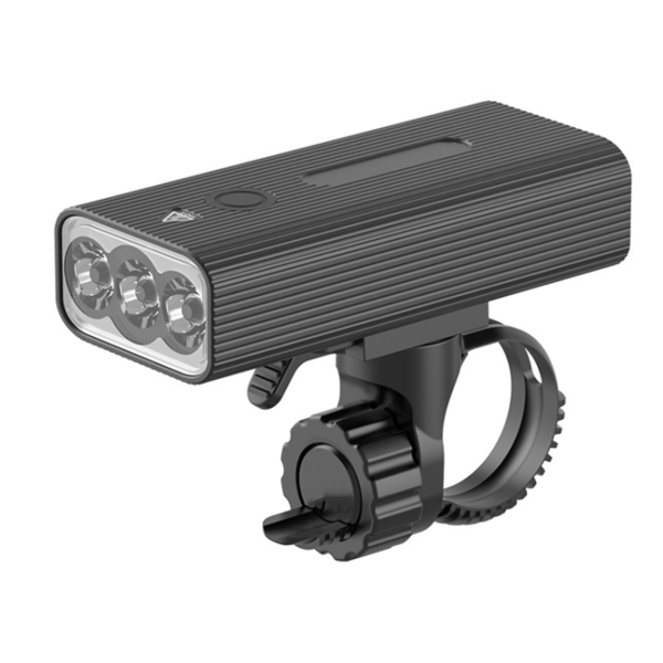 Uppladdningsbar USB, kraftfull 2400mAh LED-belysning, fram och bak w