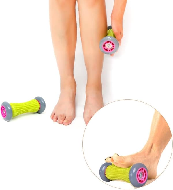 Fodmassage Rulle &amp; Pigbold Terapi Sæt Til Dybvævsmassage, Ergonomisk Design, Bærbar Bekvemmelighed, Hjemmekomfort, Triggerpunkt Terapi