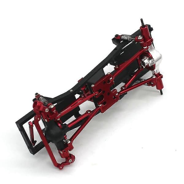 Metal Chassis Link Skid Plate Forreste Bageste Nav Til Jimny 1/16 Rc Crawler Bil Opgraderinger Tilbehør,2