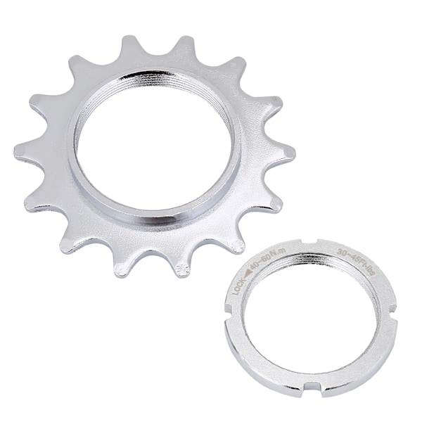 Hållbara Enkelstegs Frihjul Flywheel Kedjehjul Delar för Fixie Cykel (14T)