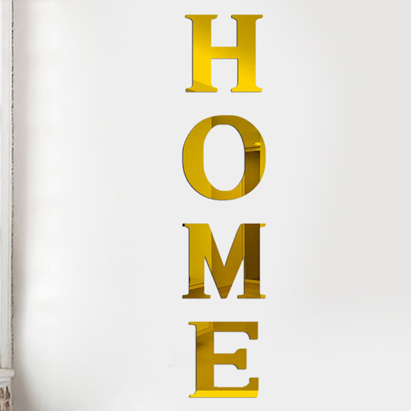HOME Speilveggklistremerke 3D Stereoskopisk