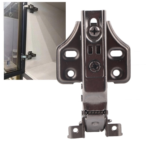 Hydraulisk Lydløs Aluminium Dørhængsel Punch Fri Skab Dørhængsel Hardware