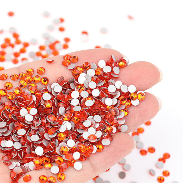Flade Rhinestones, til Håndværk Negle Dansekostumer, Flade Bagside Neglekrystaller