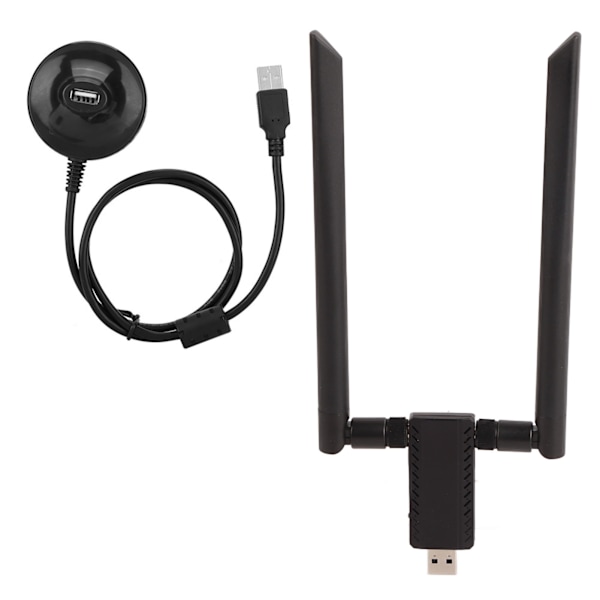 AC USB 5.8G Dobbelbånds Wifi Dongle Adapter Trådløst Nettverkskort
