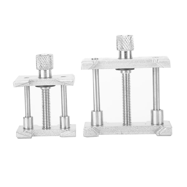 2 stk Universal Urverk Holder Klemme Urmaker Reparasjonsverktøy for Urmakerbevegelse Holder