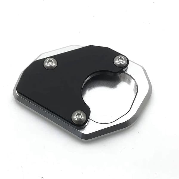 För Trident 660 2021 2022 Motorcykel Stödfot Sidostöd Förlängning Förstora Pad Stödplatta