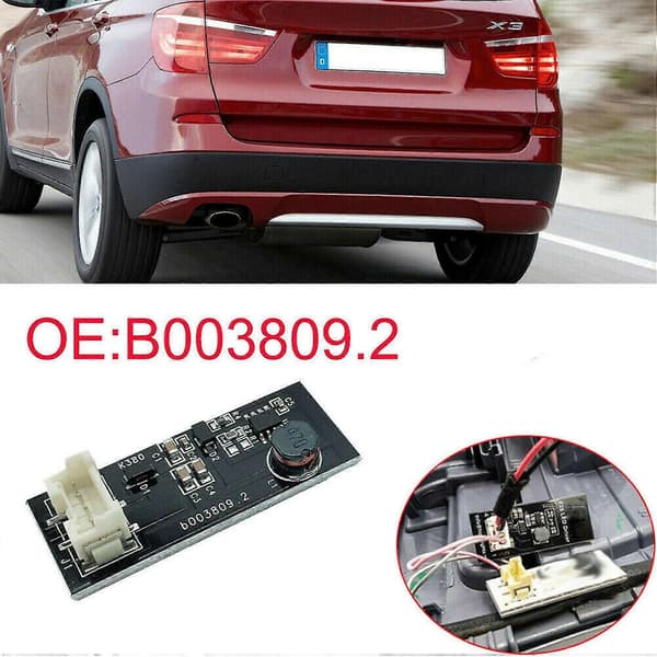 B003809.2 Vuosille 2011-2017 - F25 X3 LED-takavalon ohjaussirulevy