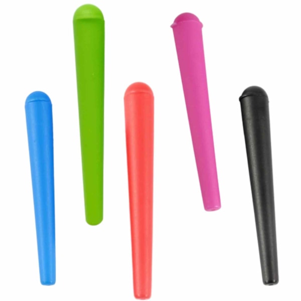 5 Stycken Joint Hållare, 120mm Återanvändbar Joint Case Tub Plast Cigarettfodral Vattentät Cone Holder Lufttäta Tubes för säker förvaring