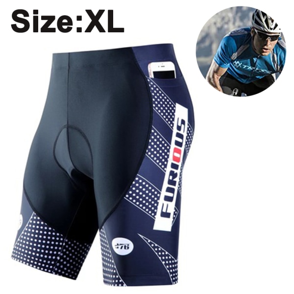 Men's Cycling Shorts 3D Padded with Bicycle Riding Tights