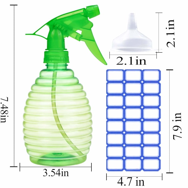 Sprayflasker for rengjøringsløsninger (2-pakning, 16 oz) - De beste