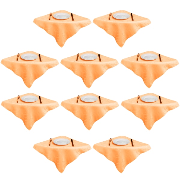 10 stk. Klud Dugdug Servietter 48*48cm, Polyester Vaskbar