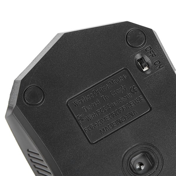 Trådlös mus 2.4G Ergonomisk Mini Optisk Datortillbehör för Notebook Tablet PCGul