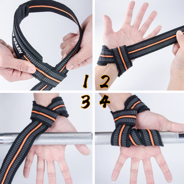 Vikter lyftremmar - handledsremmar för viktlyftning,