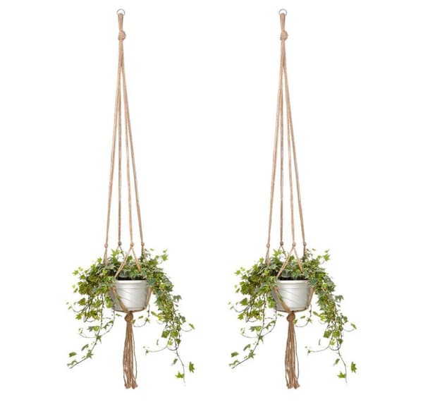2 kpl Ripustusnarut - 60 cm sisä- ja ulkokukille