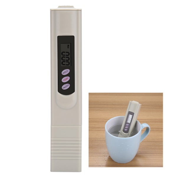 1 st Digital TDS Total Dissolved Solids Meter Pen Vattenkvalitet Renhet TEMP/PPM Testning