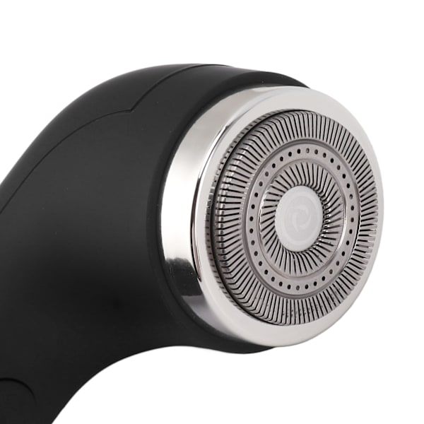 Mini elektrisk skäggtrimmer för män, ansiktshårstrimmer för skägg och mustasch, för hem, bil, resor, fars dag, mors dag, present, svart