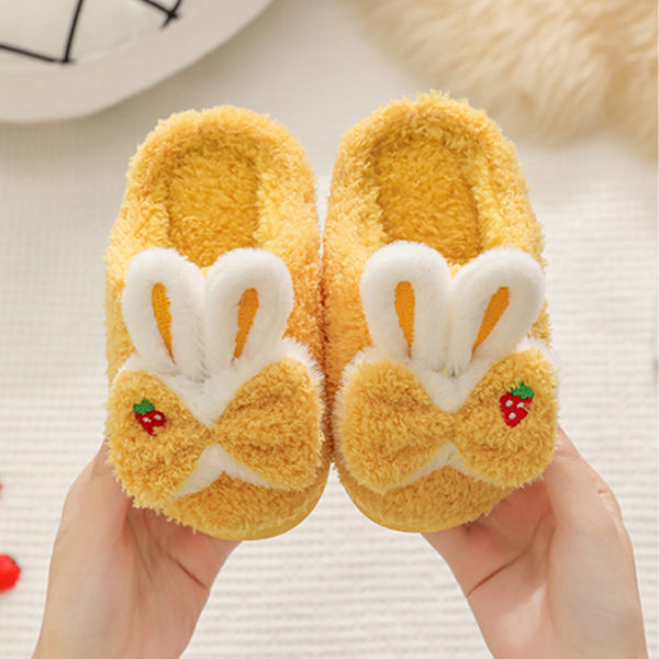 Pige Cozy Hjemmesko Varme Plys Winter Bomuld Slipper Børn