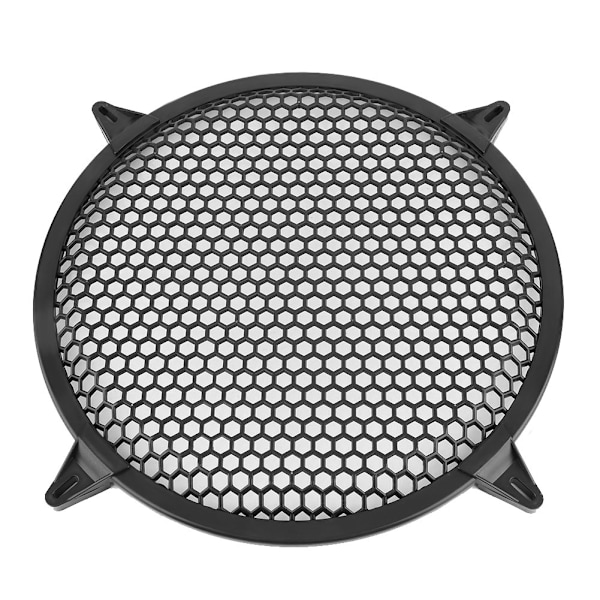 Bil Audio Plastik Mesh Dæksel Woofer Højttaler Modifikation Beskyttelse Guard 12 tommer