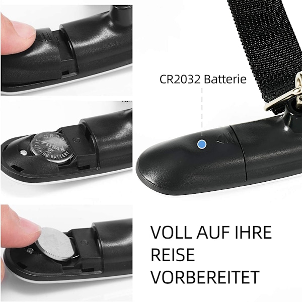 Smart Resevåg: Portabel Handhållen Design för Enkel Packning, Högprecisionssensor Håller Dina Resväskor Inom Gränserna, Ergonomiskt Grepp