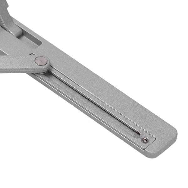 Fällbart Laptopställ i Aluminiumlegering, Bärbar Datorhöjare, Kylställ, Silver