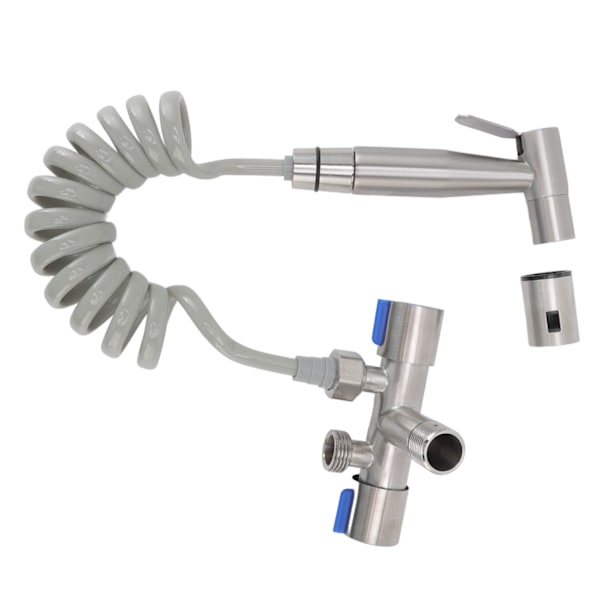 Toalett Bidet Sprayer Effektiv Hygienisk Trycksatt Design G1/2 Hanegänga Handhållen Tygblöjesprayer för Hemmet