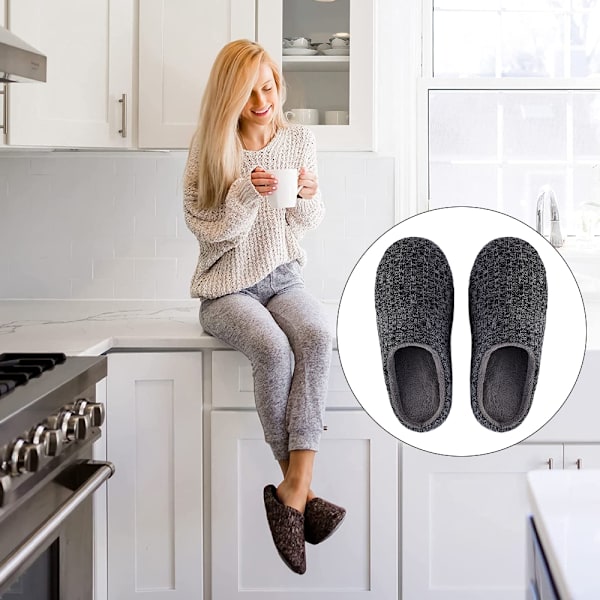 Sisätossut Muistivaahto Slip-on Makuuhuone Koti Mukava Kesä Kevyt
