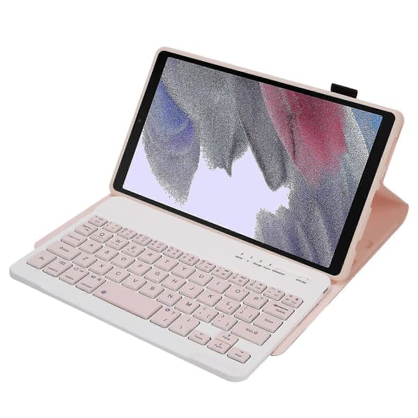 Tastatur+Etui til Samsung Galaxy Tab A7 8.7 T220 / T225 Pink
