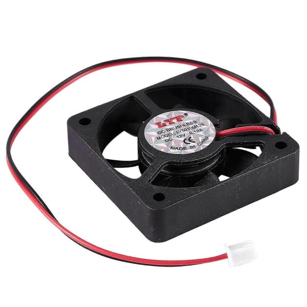 50mm 12v 2pin 4000rpm Sleeve PC Kabinett CPU Kjølevifte