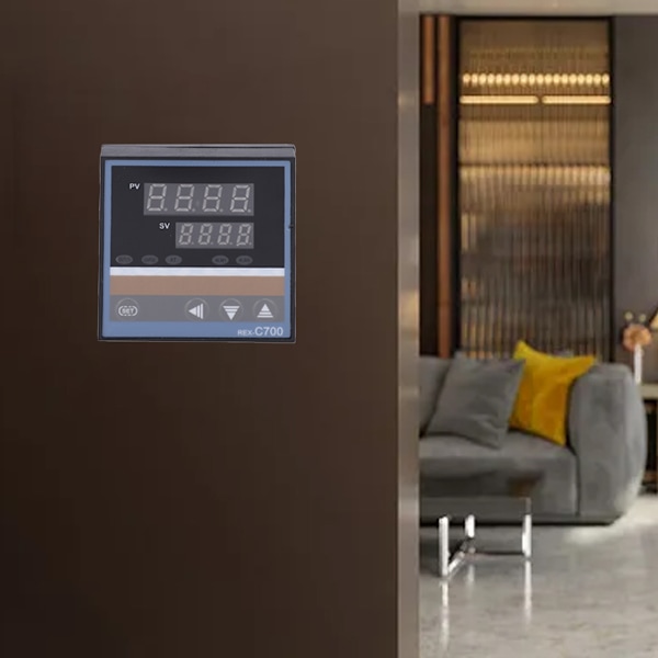 Temperaturregulator Nøjagtighed Digital Termostat Switch REX‑C700FK02‑VxDA 220V