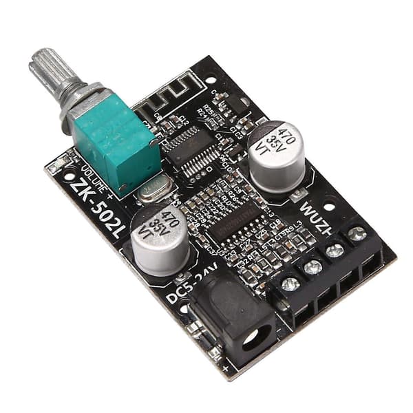 Bluetooth 5.0 Trådløs Lyd Digital Effektforsterker Stereokort 50wx2 Bluetooth Forsterker Amplificador