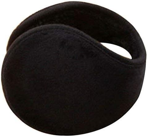 Diameter 12,5 cm Öronmuffar Unisex Svarta Öronmuffar Vinter Öronmuff Wr