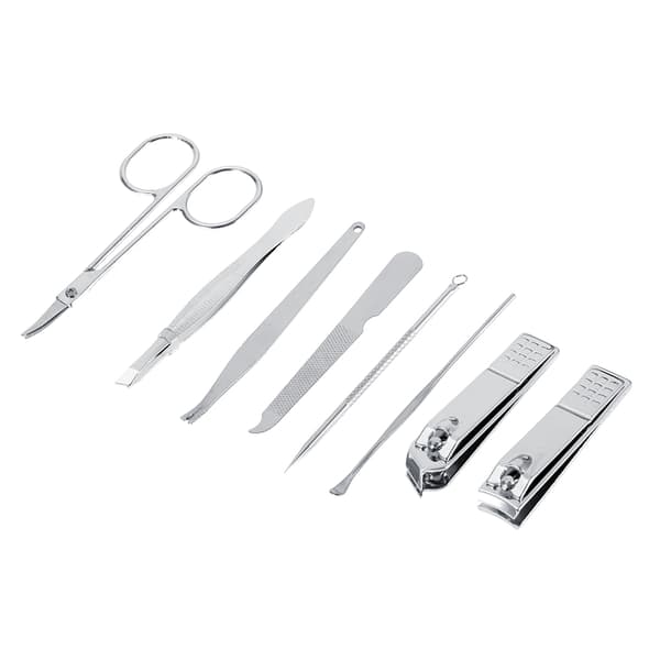 Manikyr Pedikyr Set, Ergonomisk Design för Högkvalitativa Material, Multifunktionella Verktyg
