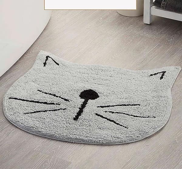 Absorberende skridsikker bademåtte til hjemmet (60*60cm)