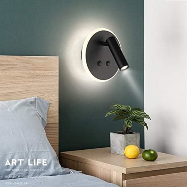 Satin Pulverlackerad LED-lampa, Ytmonterad Vägg- eller Takarmatur med Sprutgjuten TIR-optik för Förbättrat Ljusmönster
