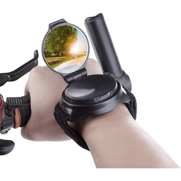 Sykkel Speil, Armbånd Sykkel Speil Bak Speil, 360° Rotasjon