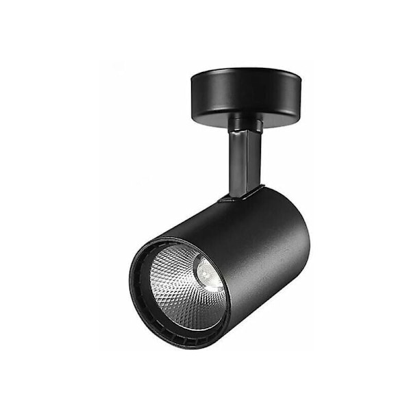 Energieffektivt, flexibelt spårhuvud med vrid- och lutningsfunktion, 360° horisontell rotation och 120° vertikal vikning för korridorer och vardagsrum