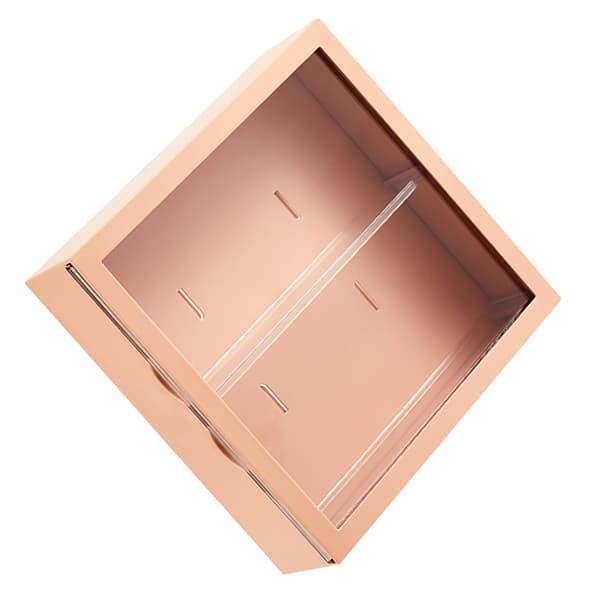 Figur Vitrineskab, Multifunktionel Transparent Vitrine til Hjemmekontor Bordpladeudstillinger, Rektangulær Form Design Stor Kapacitet, Væg