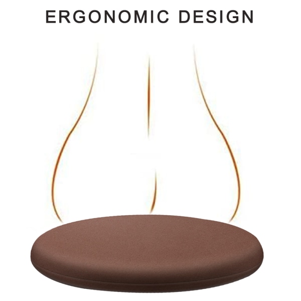 1 st Rund Bekväm Memory Foam Stolsdyna