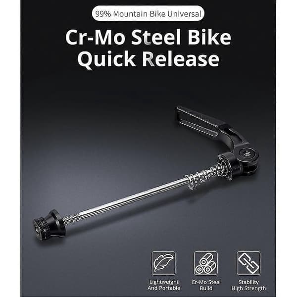 Qr Quick Release Cykel Nav Spyd Spak Aluminium Legering Cykeldele Til Foran 100mm Bag 135