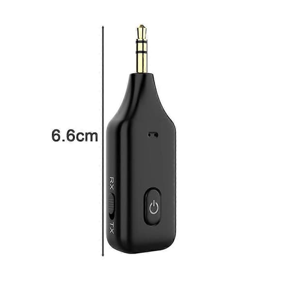 Lydadapter Bluetooth-kompatibel mottaker sender 3,5 MM grensesnitt AUX-adapter for bil hjemme-TV-datamaskin