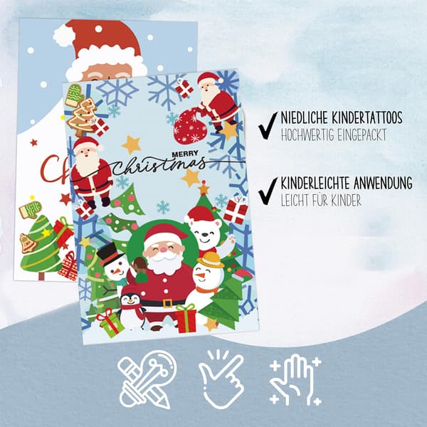 Juleinvitationer - Invitationer til julefrokost - Invitationer til vinterfest, 20 stk. i 2 stilarter, glædelig jul