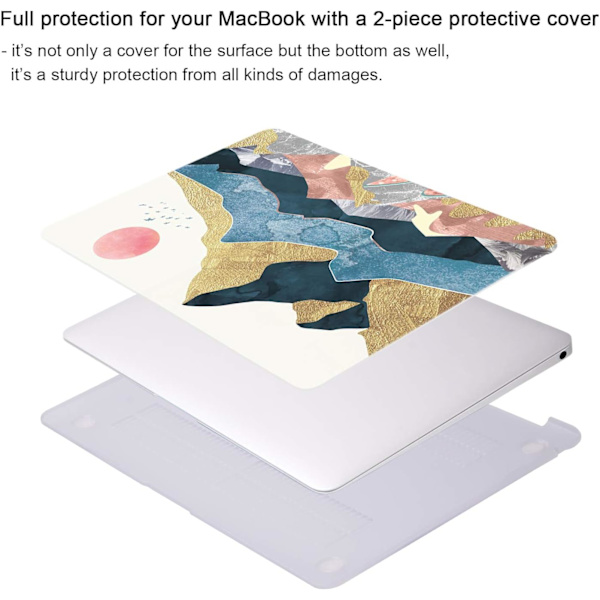 MacBook Air 13 tum fodral 2020 2019 2018 utgåva