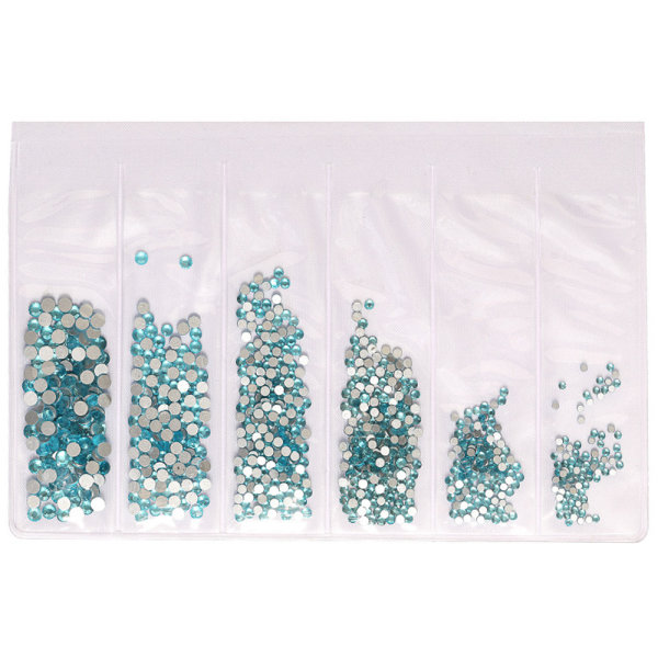 Mix size flatback Glass Crystal Rhinestones