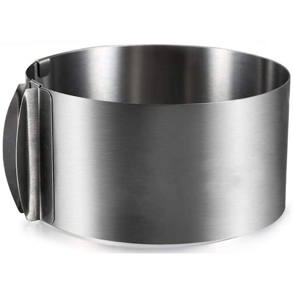 Kage Ring 6 til 12 Tommer Justerbar Rund Rustfrit Stål Kage Mousse Form Ring Bageudstyr Kage Dekoration Form Bage Ring