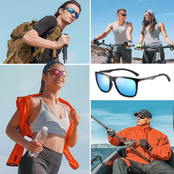 Unisex Polarisoivat Alumiini Aurinkolasit Vintage Auringonsuojalasit