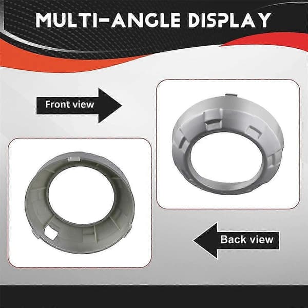 Front tåkelysdeksel for L200 Triton Strada Silver