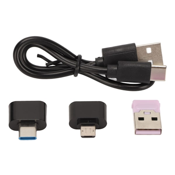 Trådløs pennmus, oppladbar, lysende, stille, liten, bærbar, Bluetooth 2.4g, dobbel modus, trådløs pennmus for PC-bærbar, sølvgrå
