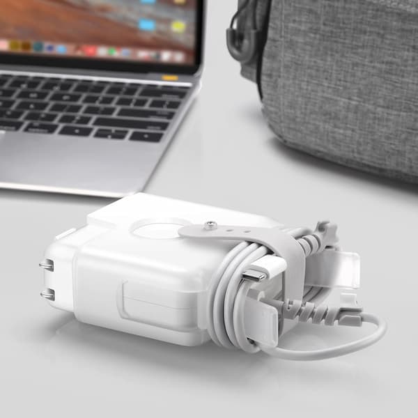 Lämplig för Macbook strömskyddsfodral Apple laptop laddare skyddsfodral MacBook adapterfodral